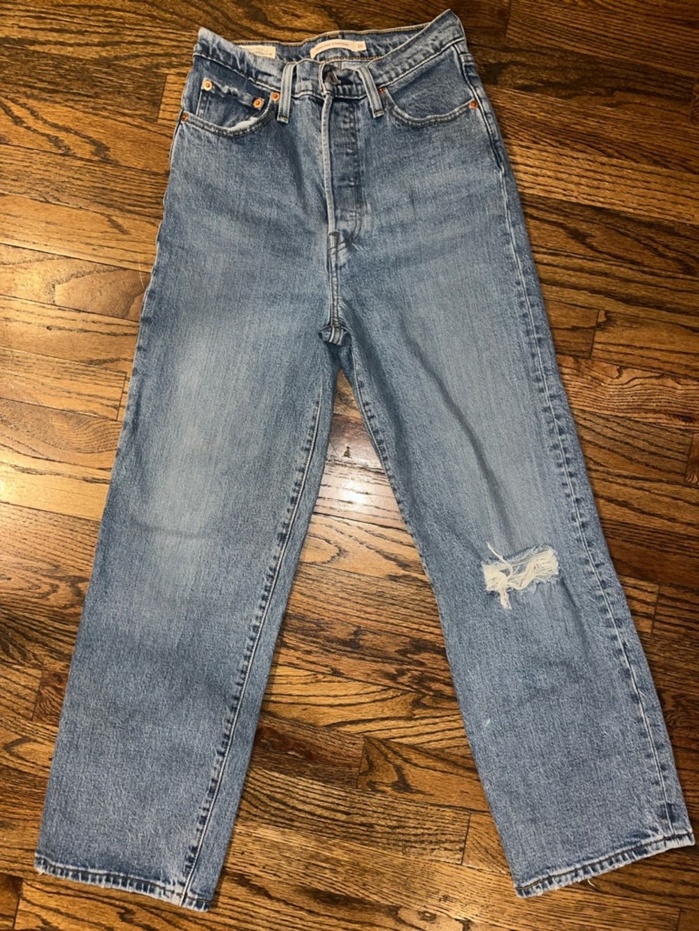 Levi's Ribcage Straight Ankle Jeans Women’s Size 26